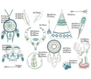 Stickmuster - Dreamcatcher